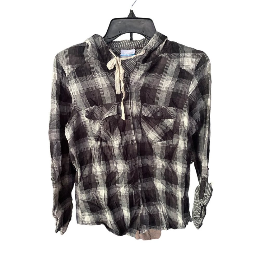 Women Columbia Sportwear Co Size XS Hoodie Long Sleeve Top -2235